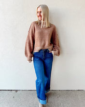 Load image into Gallery viewer, Caramel Cloud Knit Sweater