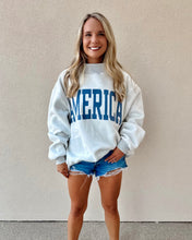 Load image into Gallery viewer, Proud to Be American Reversible Sweatshirt