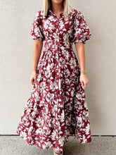 Load image into Gallery viewer, Mulberry Magnolia Midi Dress