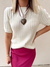 Load image into Gallery viewer, Sugar Knit Sweater Top