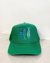 Load image into Gallery viewer, La Fête Goods - Sardine Trucker Hat in Kelly Green
