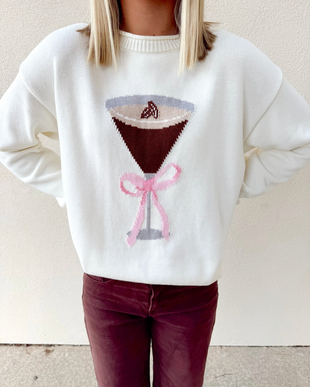 Espresso Martini Please Sweater