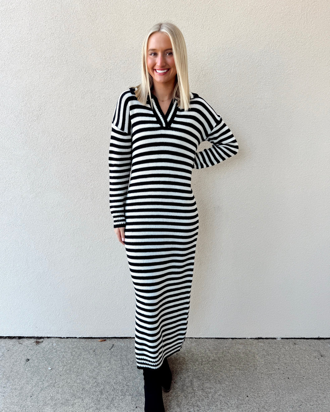 City Stroll Sweater Dress