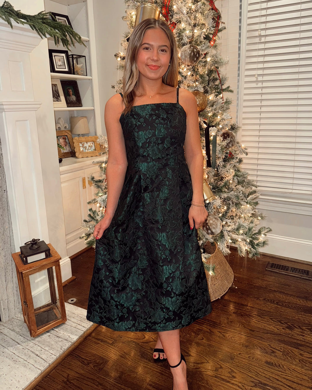 Enchanted Forest Midi Dress