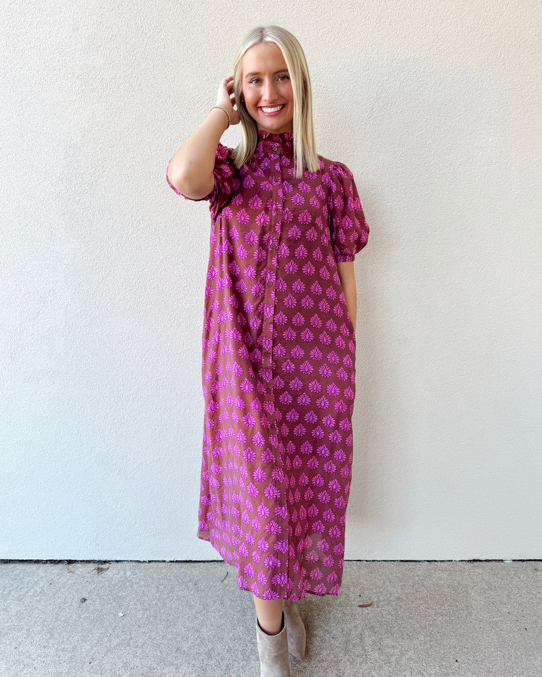 Blossom Lane Midi Dress