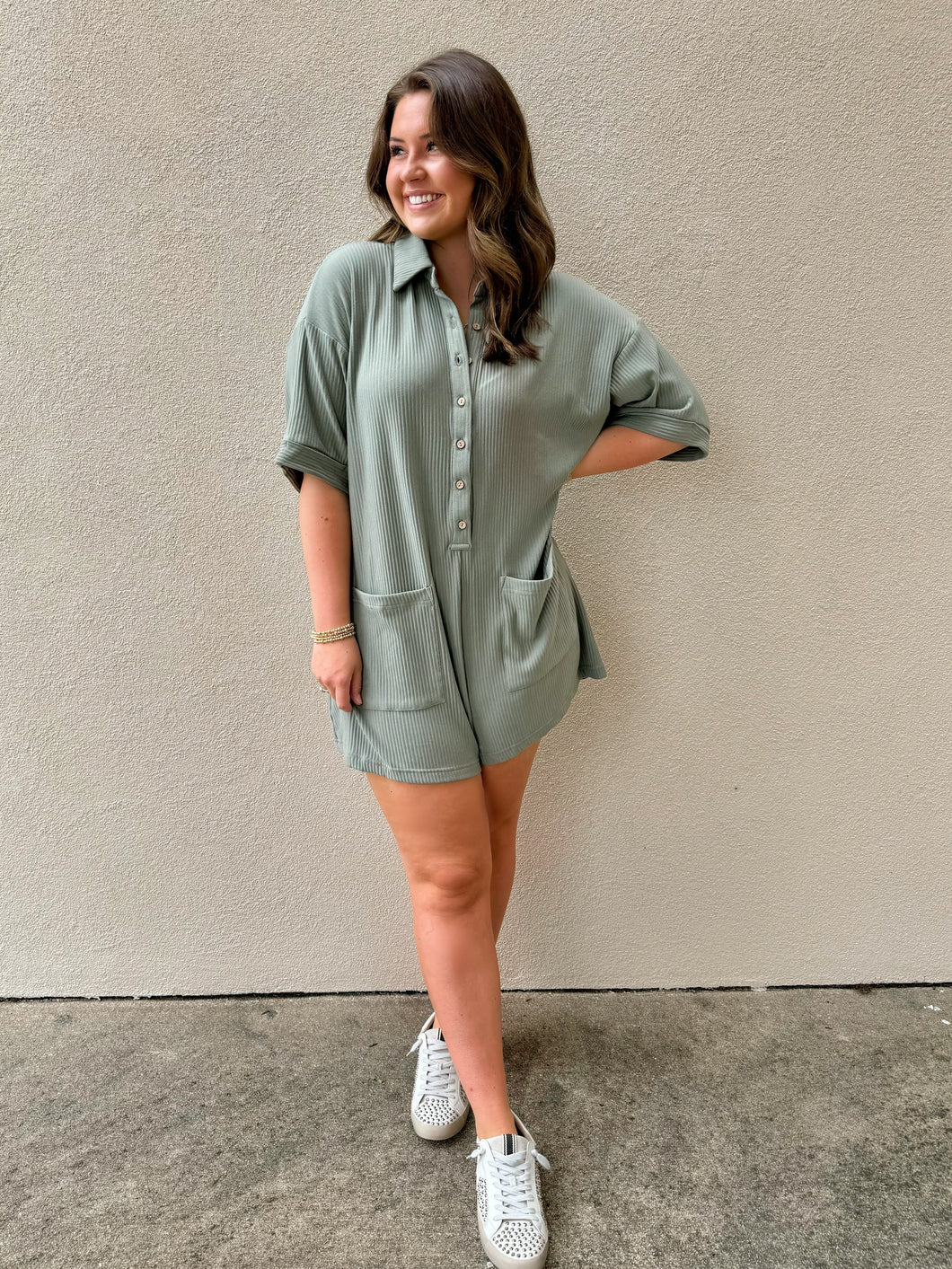 Girl On The Go Romper