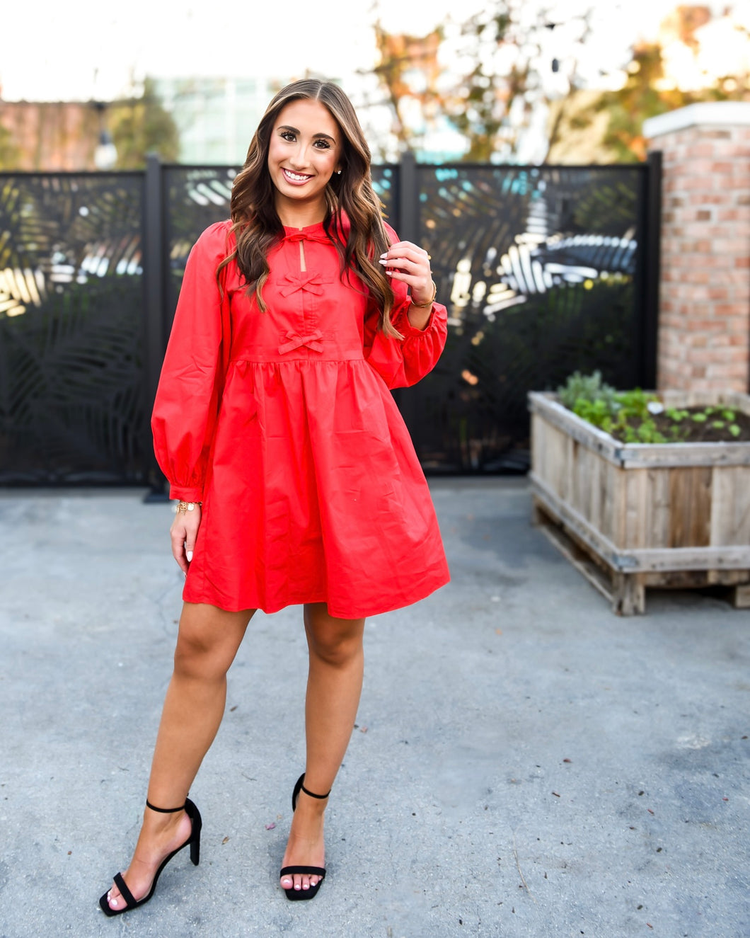 Cranberry Cheer Mini Dress