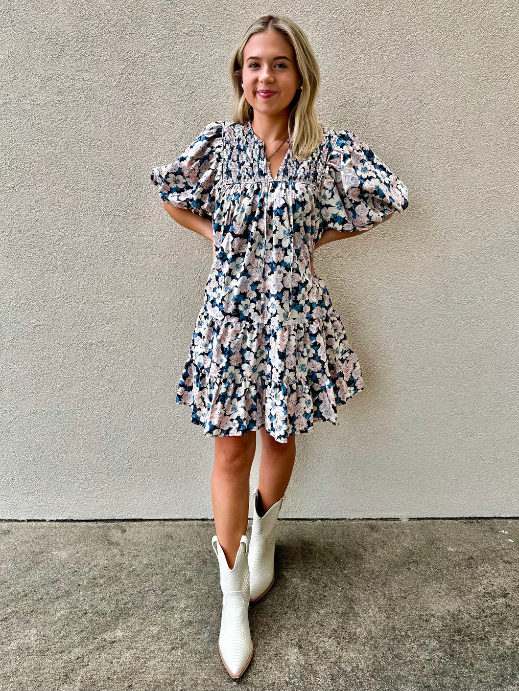 Floral Dreams Mini Dress