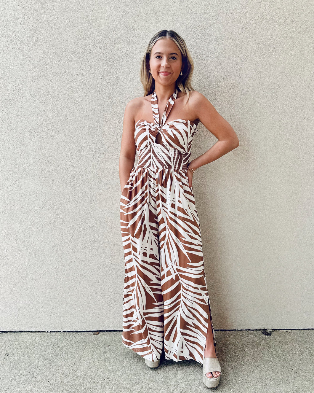 Palm Paradise Jumpsuit