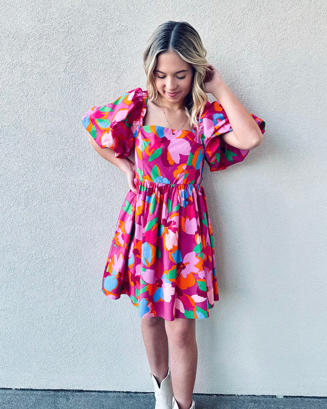 Lost In Cabo Floral Dress