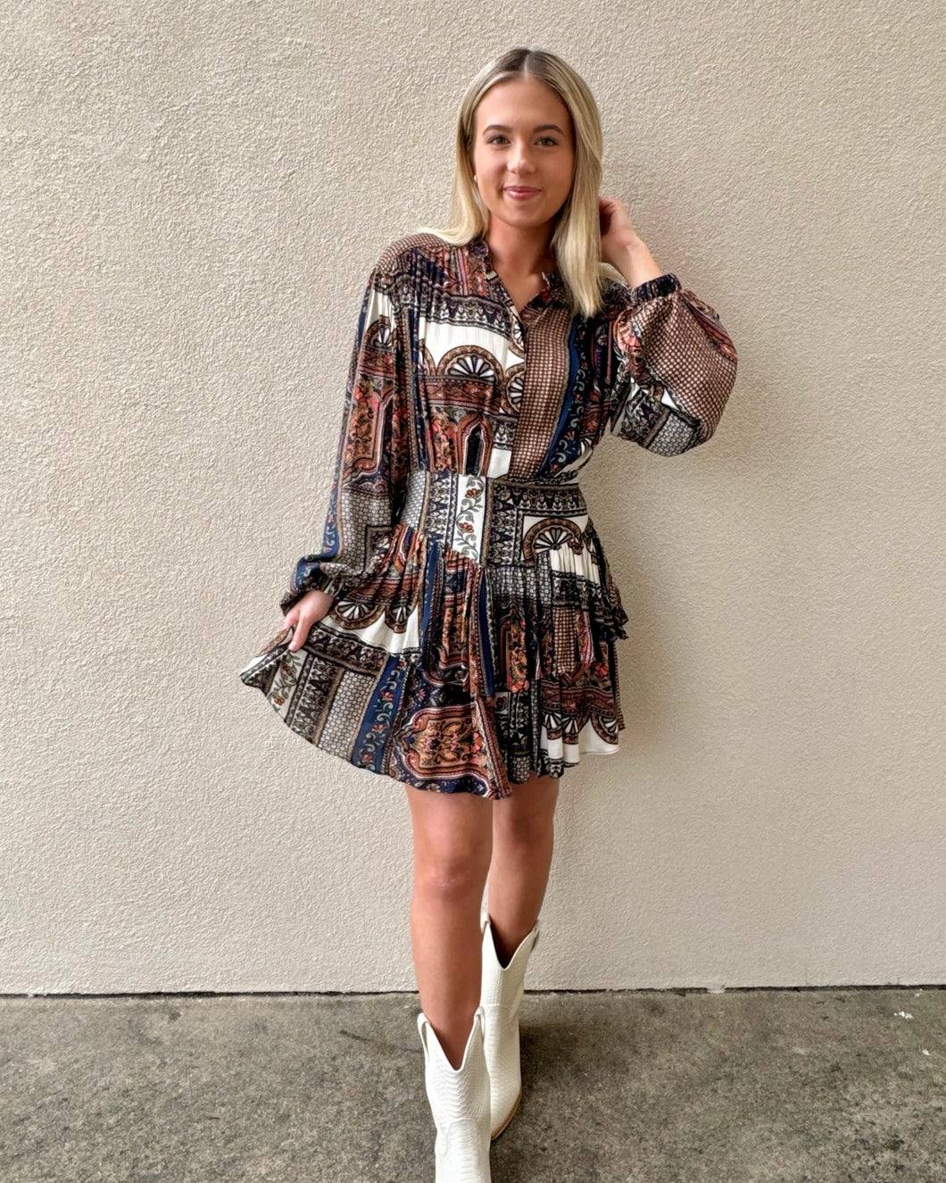 Boho Feels Mini Dress