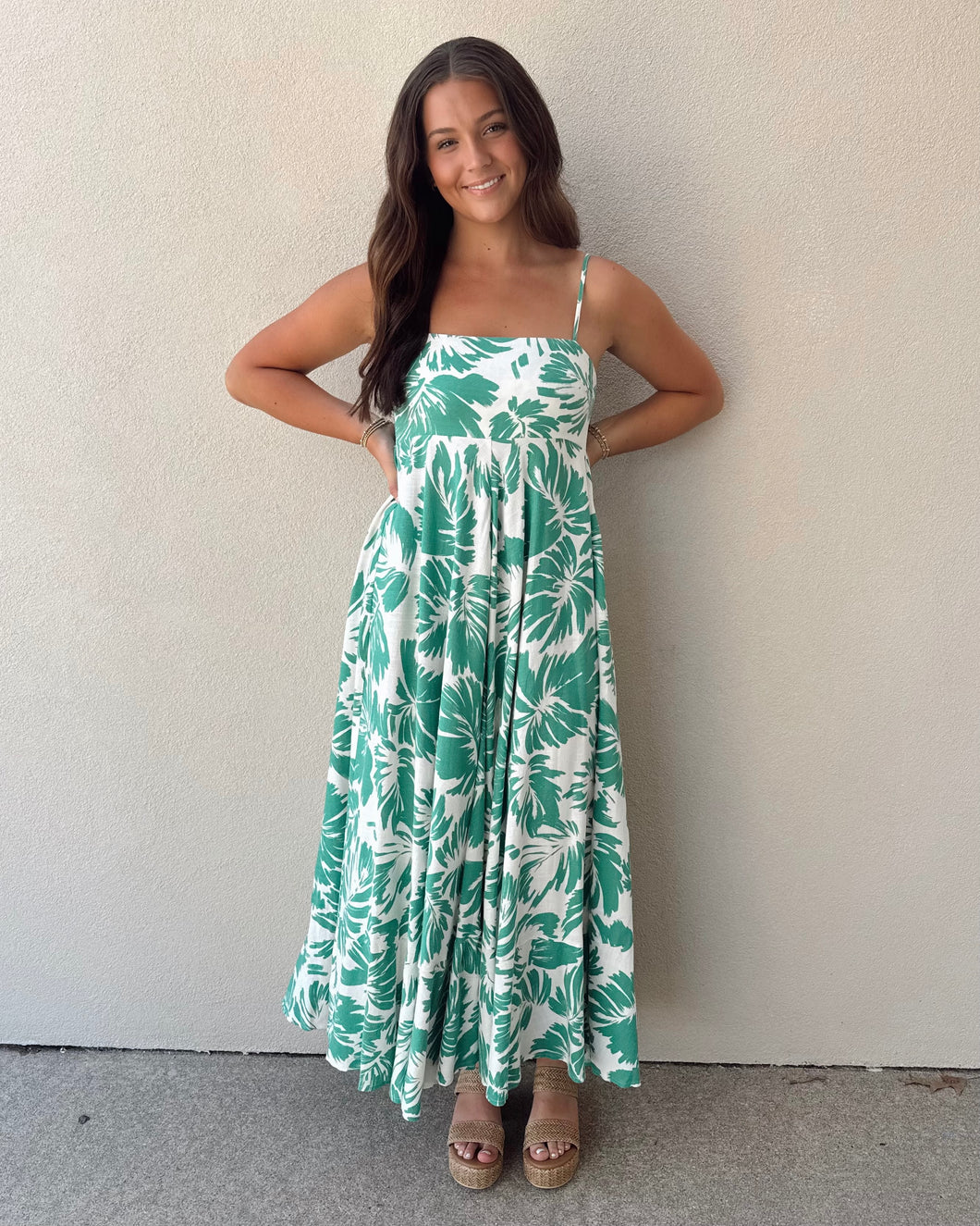 Palm Paradise Maxi Dress