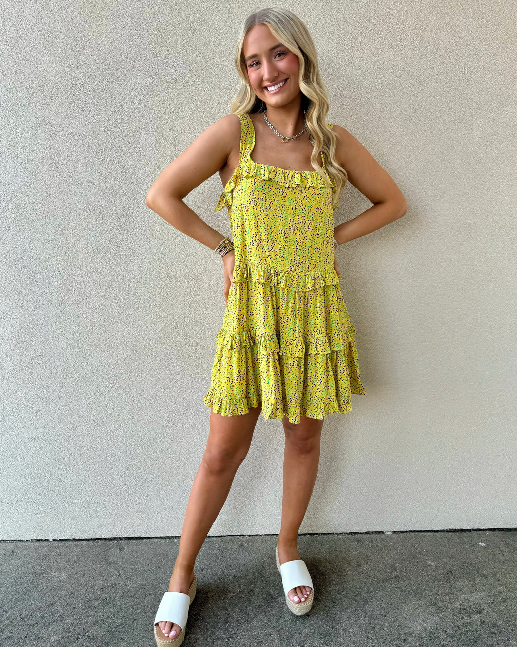 Lemon Drop Mini Dress