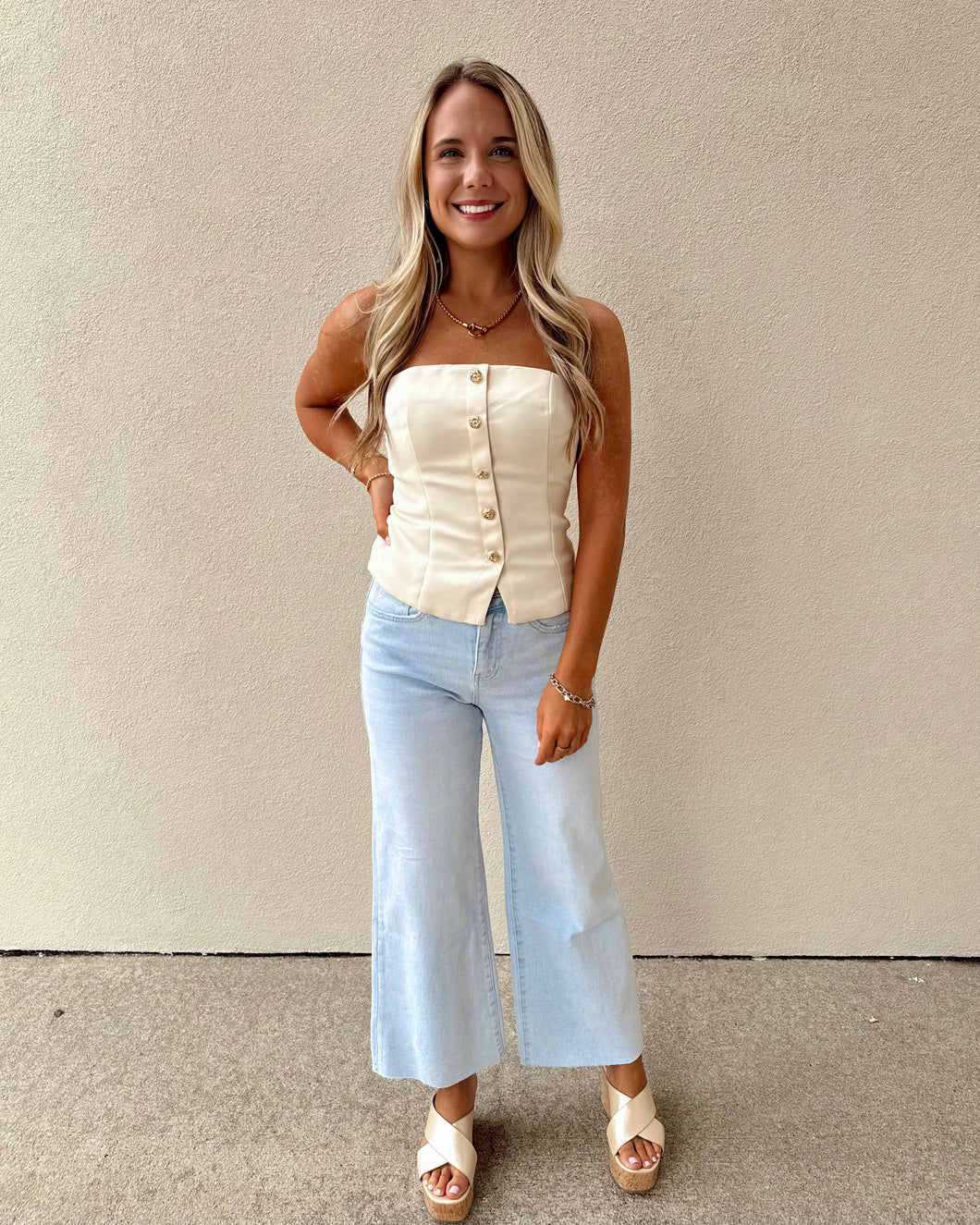 Boss Babe Strapless Top