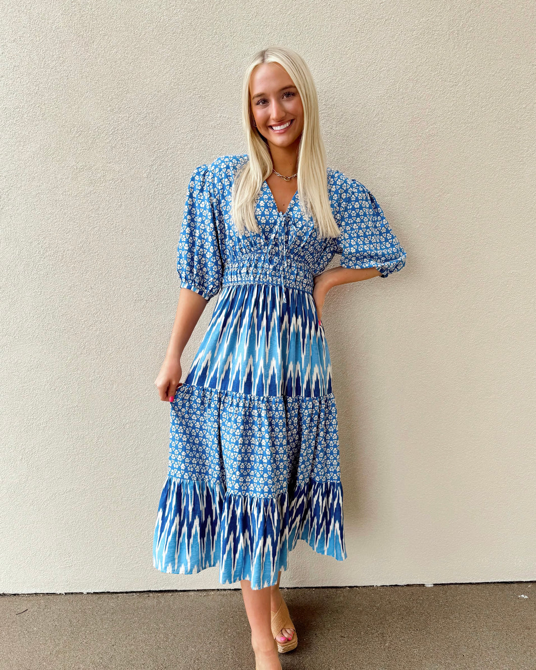 Let’s Take A Trip Midi Dress