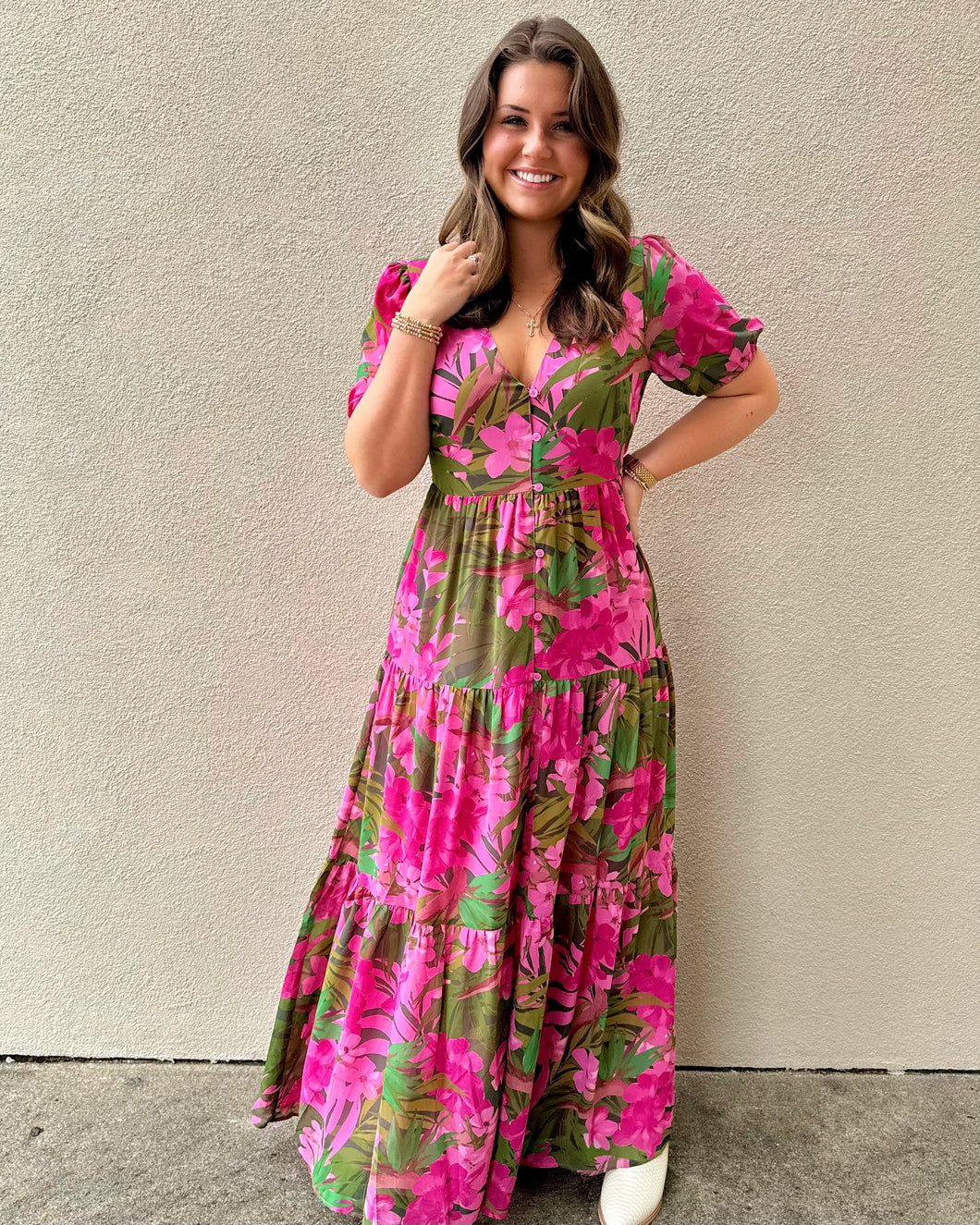 Vineyard Chic Maxi Dress