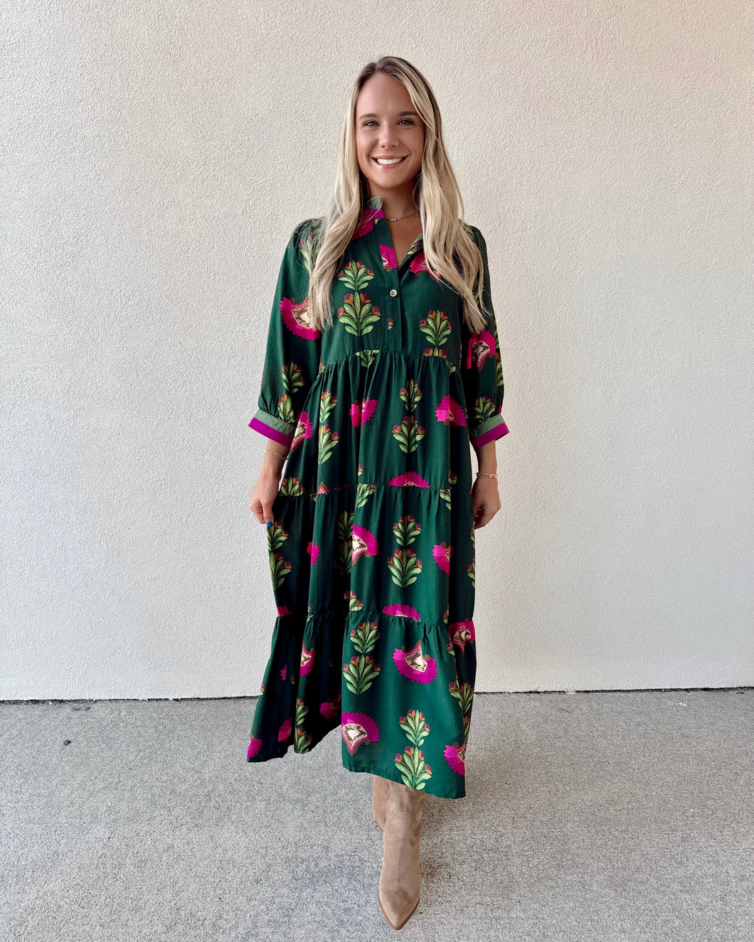 Ever Blooming Midi Dress