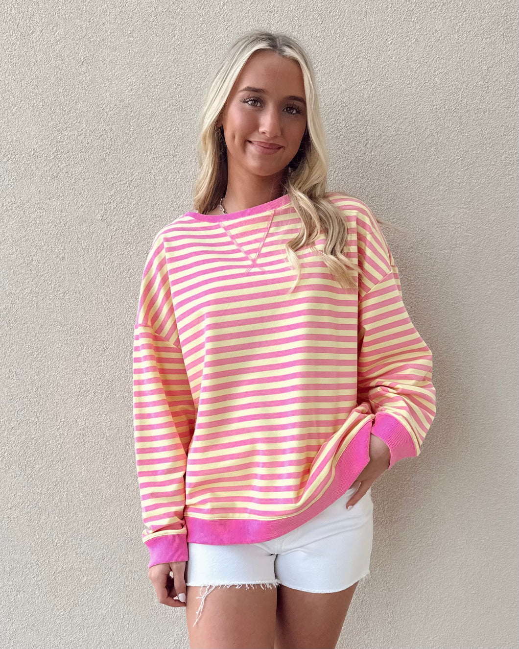 Sunshine & Stripes Pullover