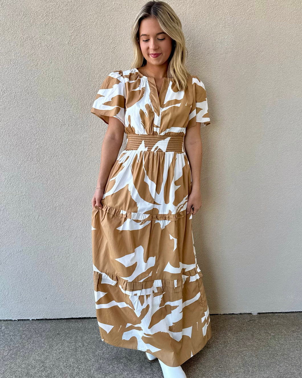 Maple Moments Maxi Dress