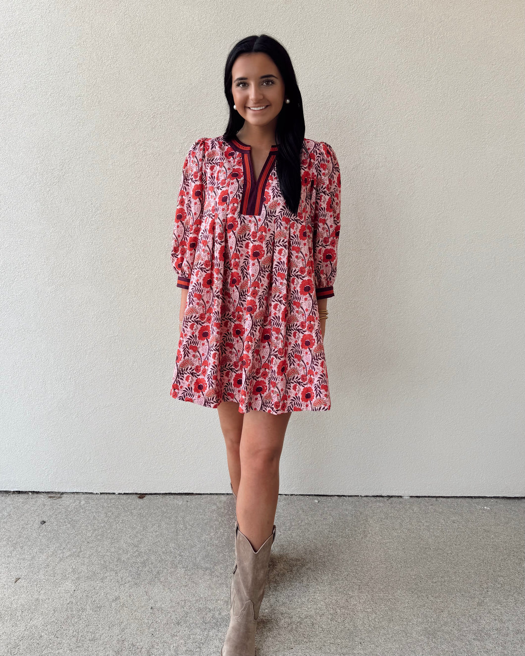 Autumn Poppy Dress