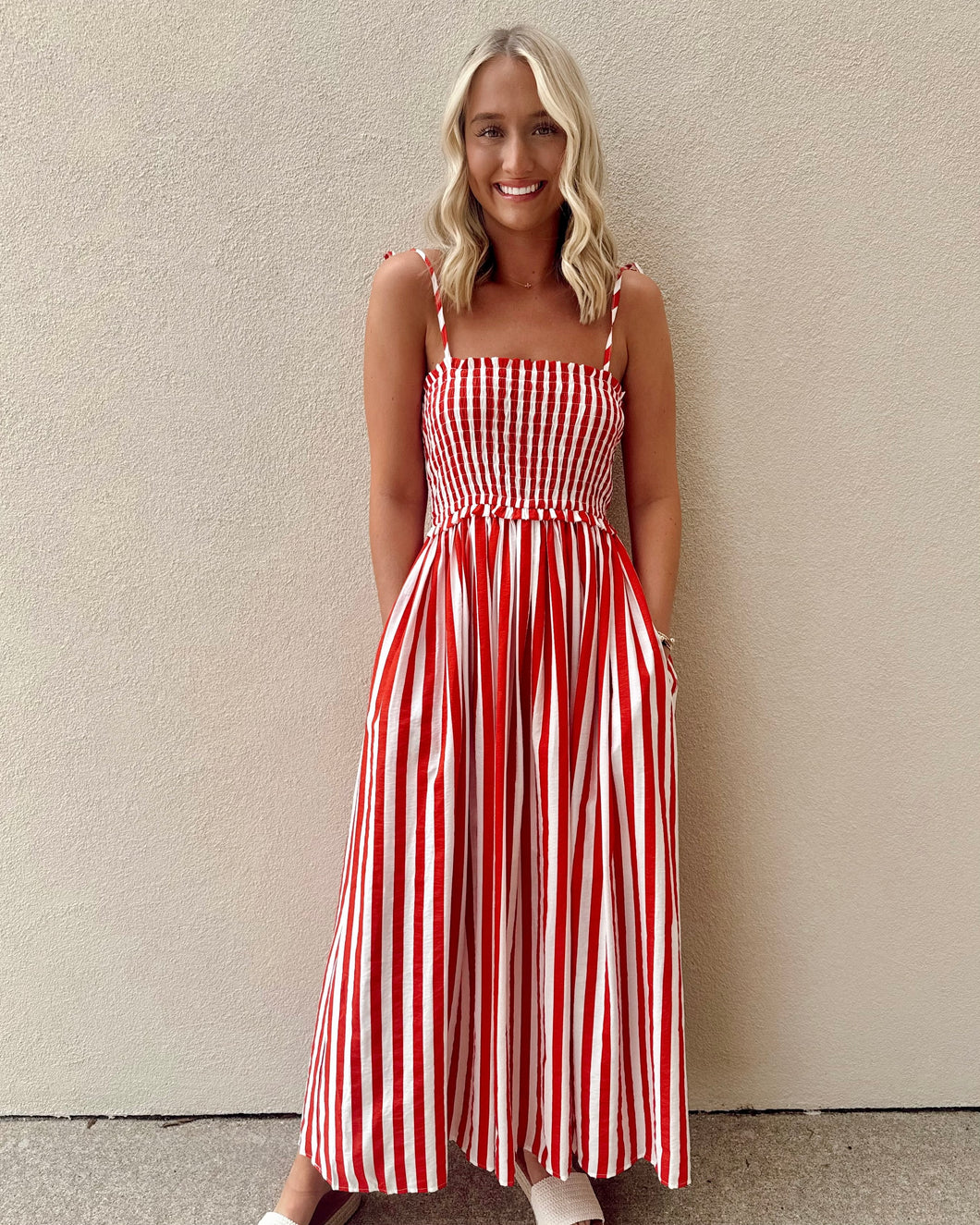 Smiles & Stripes Dress