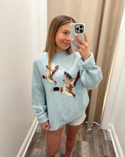 Load image into Gallery viewer, Blue Skies Mallard Sweater
