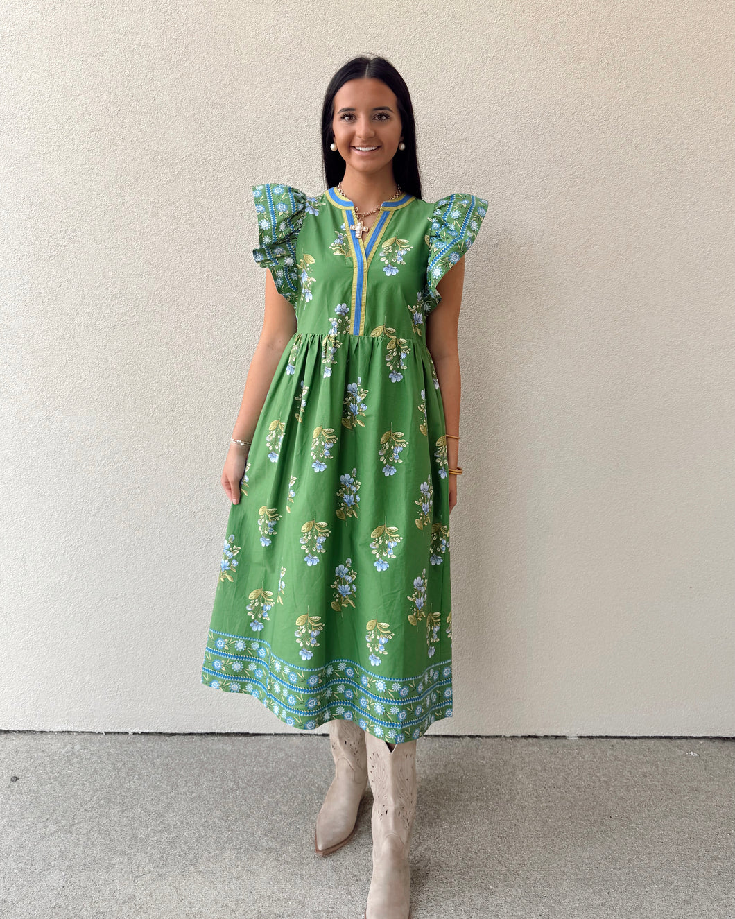 Vineyard Views Midi Dress
