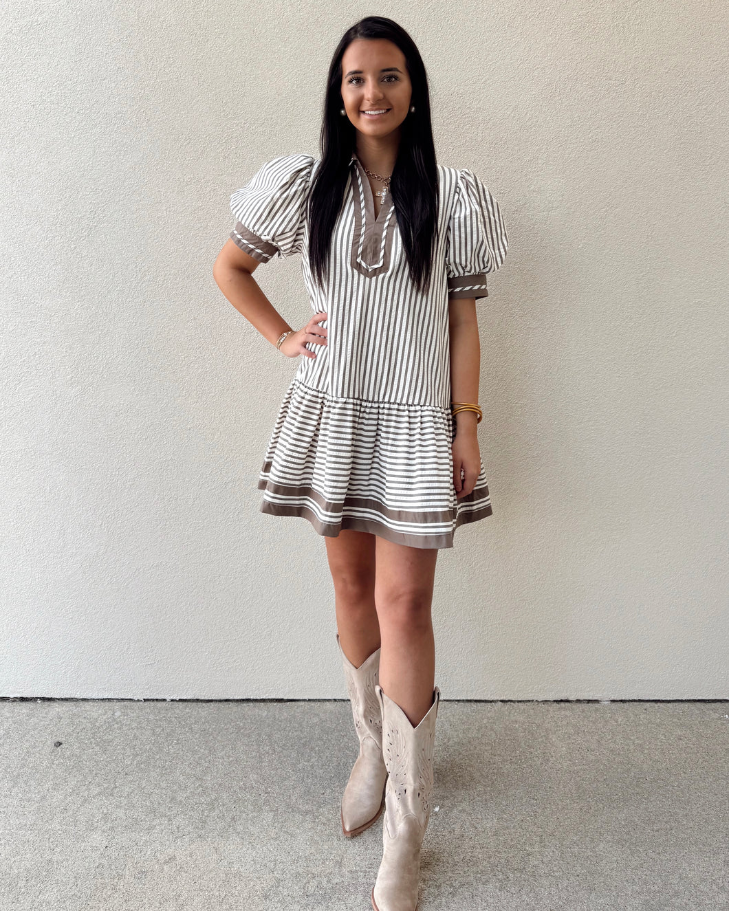 Simply Sweet Striped Dress