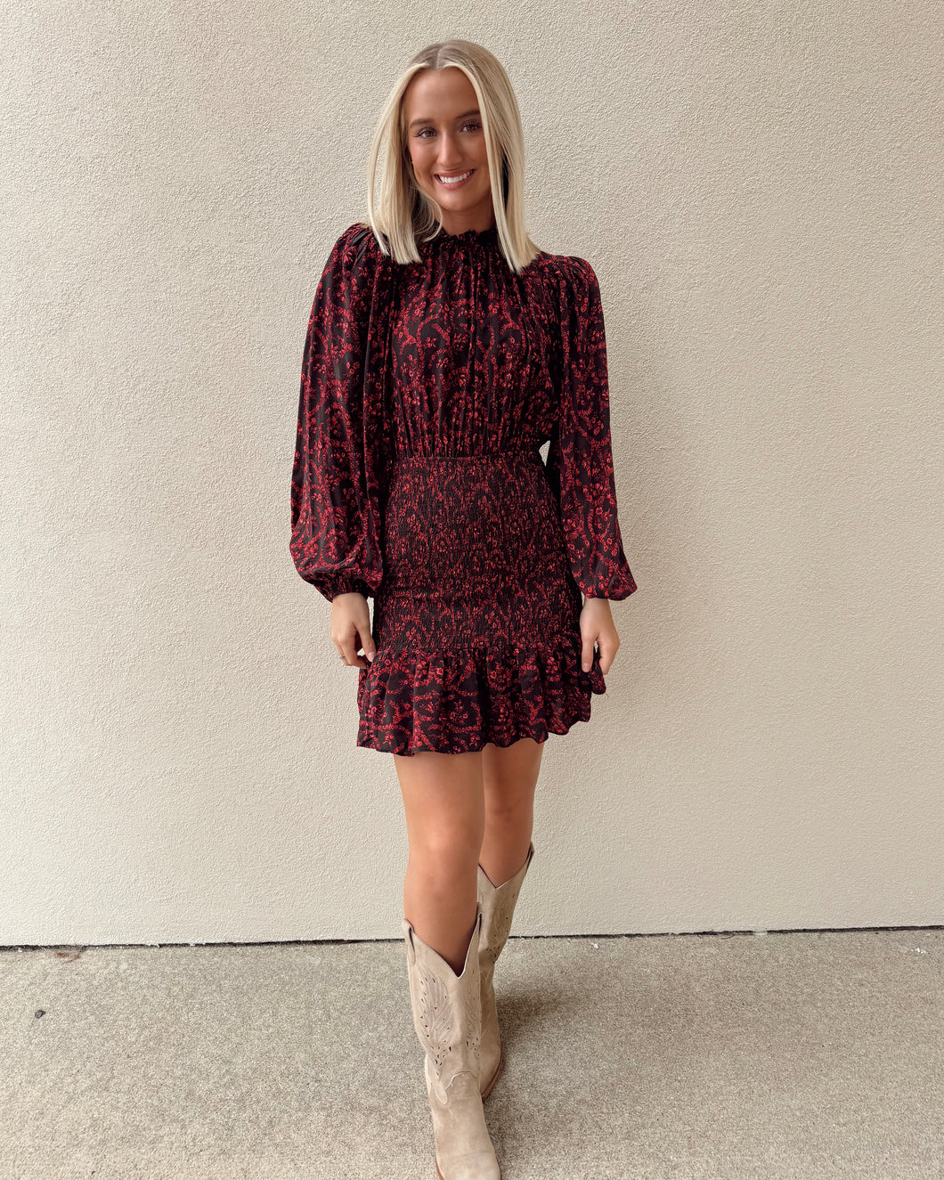 Wine Tasting Mini Dress