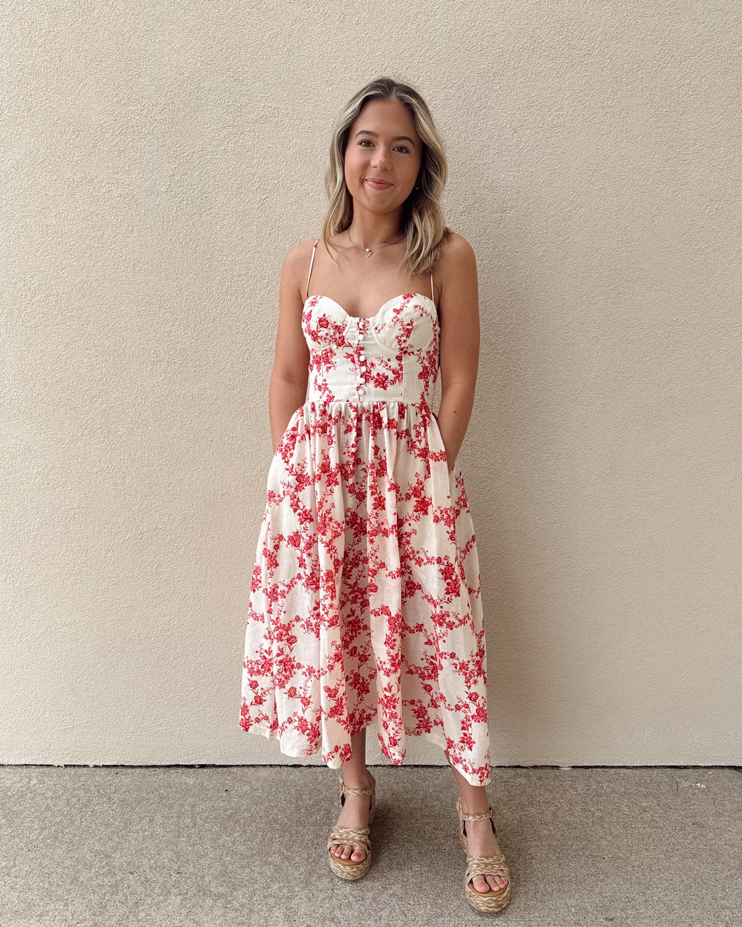 Spring Fling Midi Dress