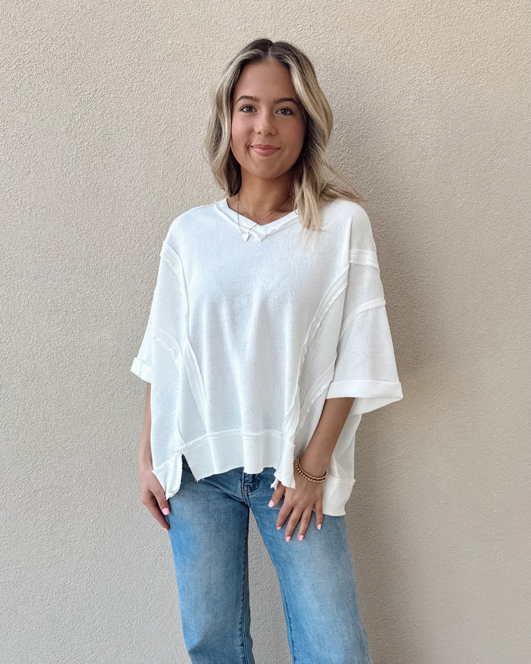 Cozy Beach Days Top