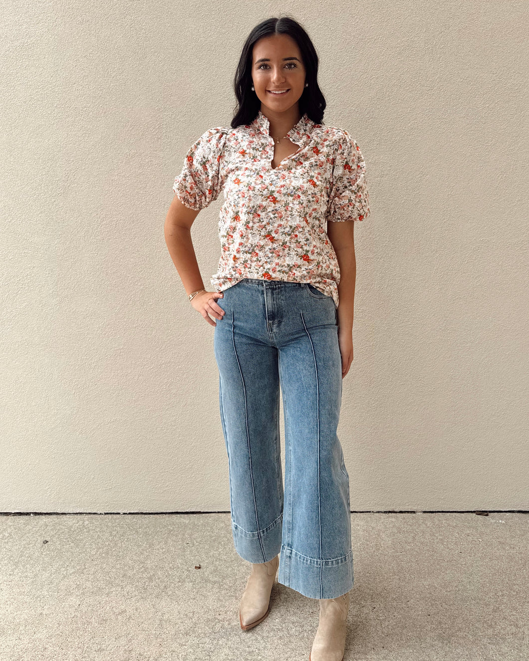 Sweet Harmony Floral Top