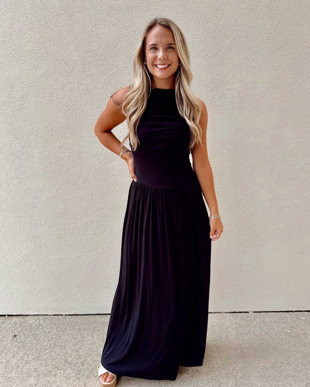 City Sleek Maxi Dress